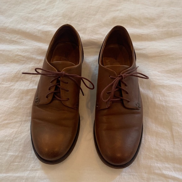 Frye cognac leather oxfords - Picture 2 of 4